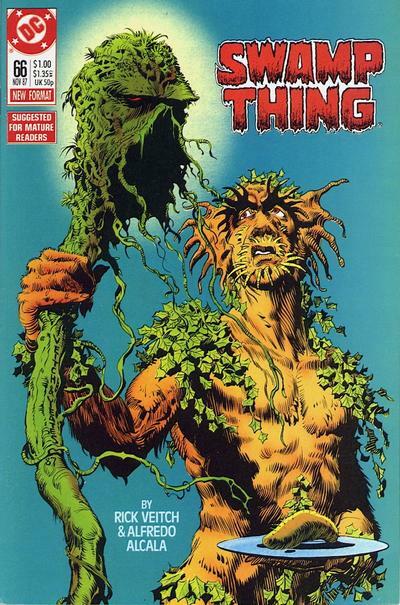 SWAMP THING (Vol. 2) #66 F/VF. Rick Veitch, DC Comics 1987 Stock