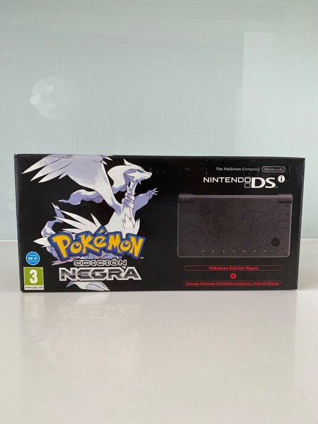 ⚡️ SELLADO Nintendo DSi Pokemon Reshiram Zekrom Edition Negro