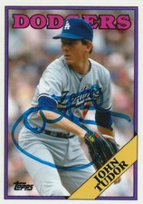 1988 Topps Signed Tracy Woodson Custom Card That Never Were LA Dodgers