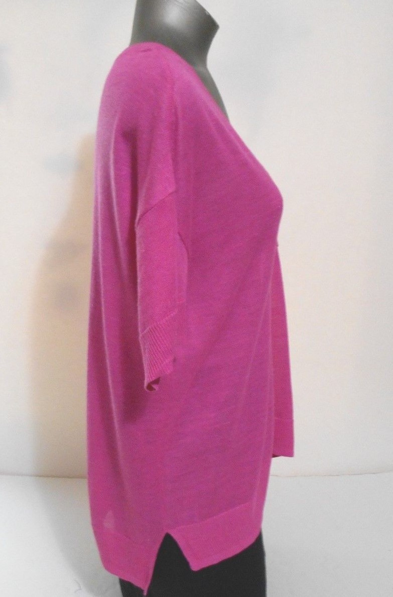 jcp  Womens  Large  Pink  Short Sleeve V neck   Top Coquette Whimsical