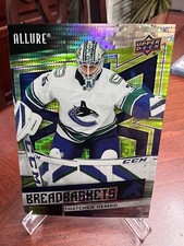 2021-22 Upper Deck Allure Thatcher Demko Breadbaskets Green Rainbow 78/99