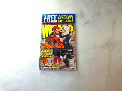 WIZARD COMICS MAGAZINE 130 VARIANT COVER 2 BLACK CAT COVER