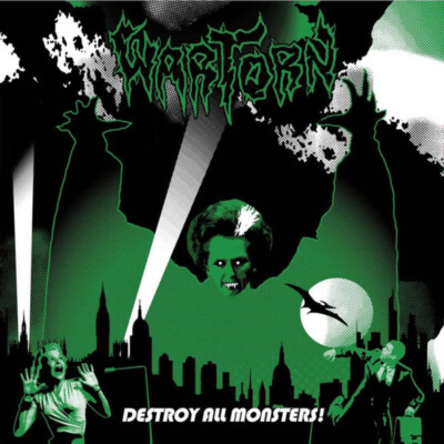 Wartorn  Destroy All Monsters LP vinyl F.O.A.D. Records 2015 HC Punk Sore Throat