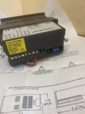 Red Lion PAXLCL Pax Lite Current Loop Digital Meter 4/10-20/50 mA *046