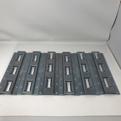 4utoHydra E Track Tiedown Anchor Rails - 1 ft /6 Pack No Screws No Straps