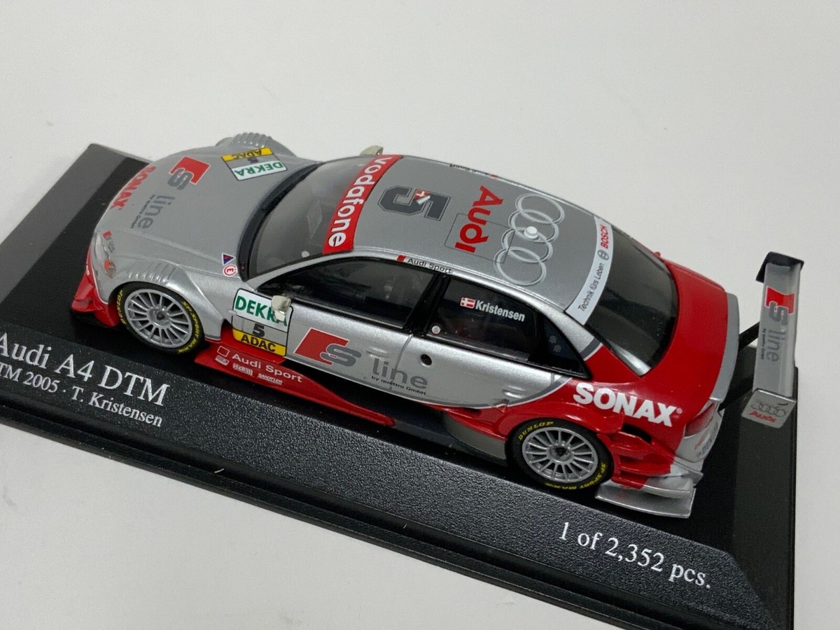 1/43 Minichamps Audi A4 2005 DTM Team Abt T.Kristensen car #05