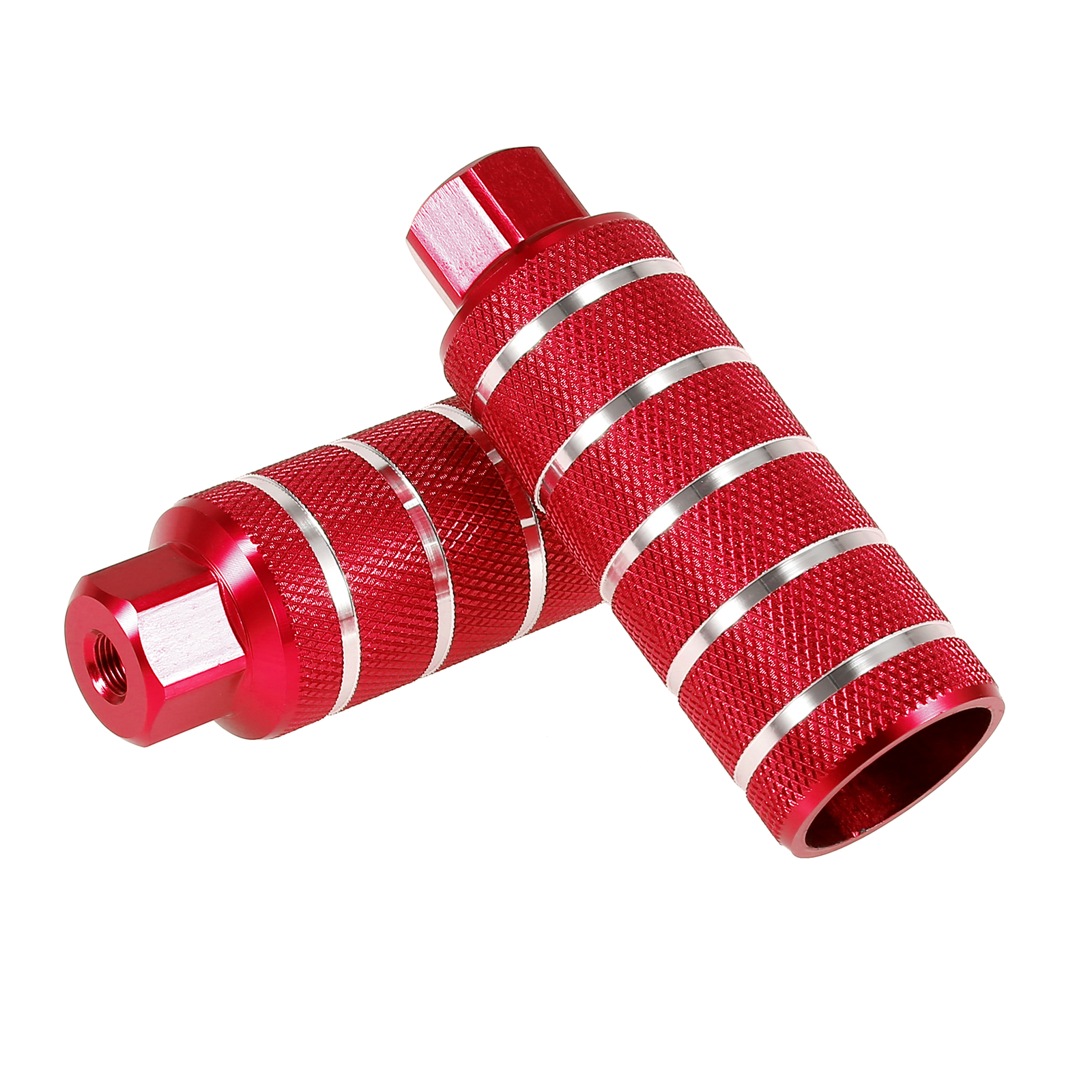 Universal Pack (2) BMX MTB Bike Bicycle Axle Rear Foot Pegs Footrests Aluminum eBay