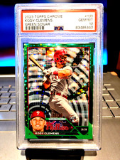 2023 Topps Chrome #37/99 Kody Clemens Green Sonar Rookie #135 Gem Mt. 10 Philly