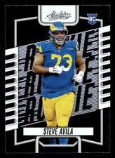 Steve Avila 2023 Panini Absolute Rookie Card #164 Los Angeles Rams