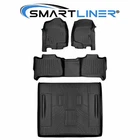 SMARTLINER Custom Fit Floor Mats Cargo Trunk Liner 2 Row 2007-2014 Yukon Tahoe