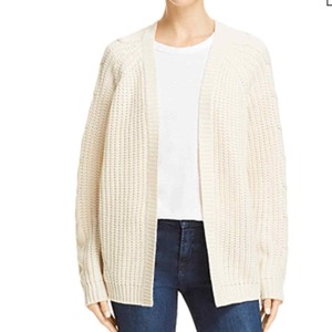 cream colored knit cardigan