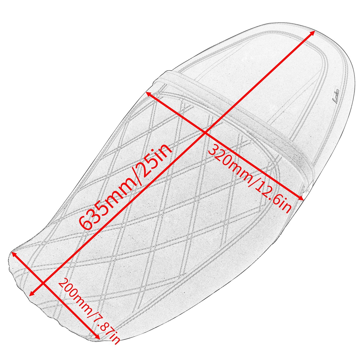 WOLFLINE Moto Complete Dual Seat For Kawasaki Z900 RS 2018-2025 Comfort Brown