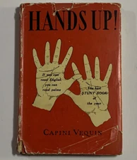 Hardcover Hands Up Palmistry For Pastime With Diagrams By Capini Vequin 1928 UK