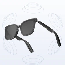 Smart Glasses Remote Camera & Bluetooth Call Glasses Ear Speaker Headset