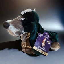 Applause Hush Puppies Bean Bag Plush Dark Evergreen Velvet Vintage w/ Tags 6"