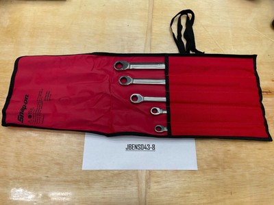 Snap-on Tools 5pc METRIC High-Performance Ratcheting Box Wrench Set XDLRM705K1A