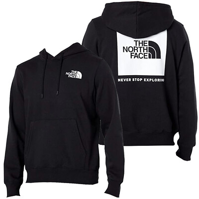 The North Face WOMENS - Box NSE Pullover Hoodie sweater - TNF Black/TNF White