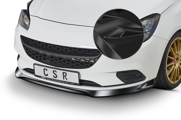 CSR Cup-Spoilerlippe ABS Glossy FüR Opel Corsa E-image