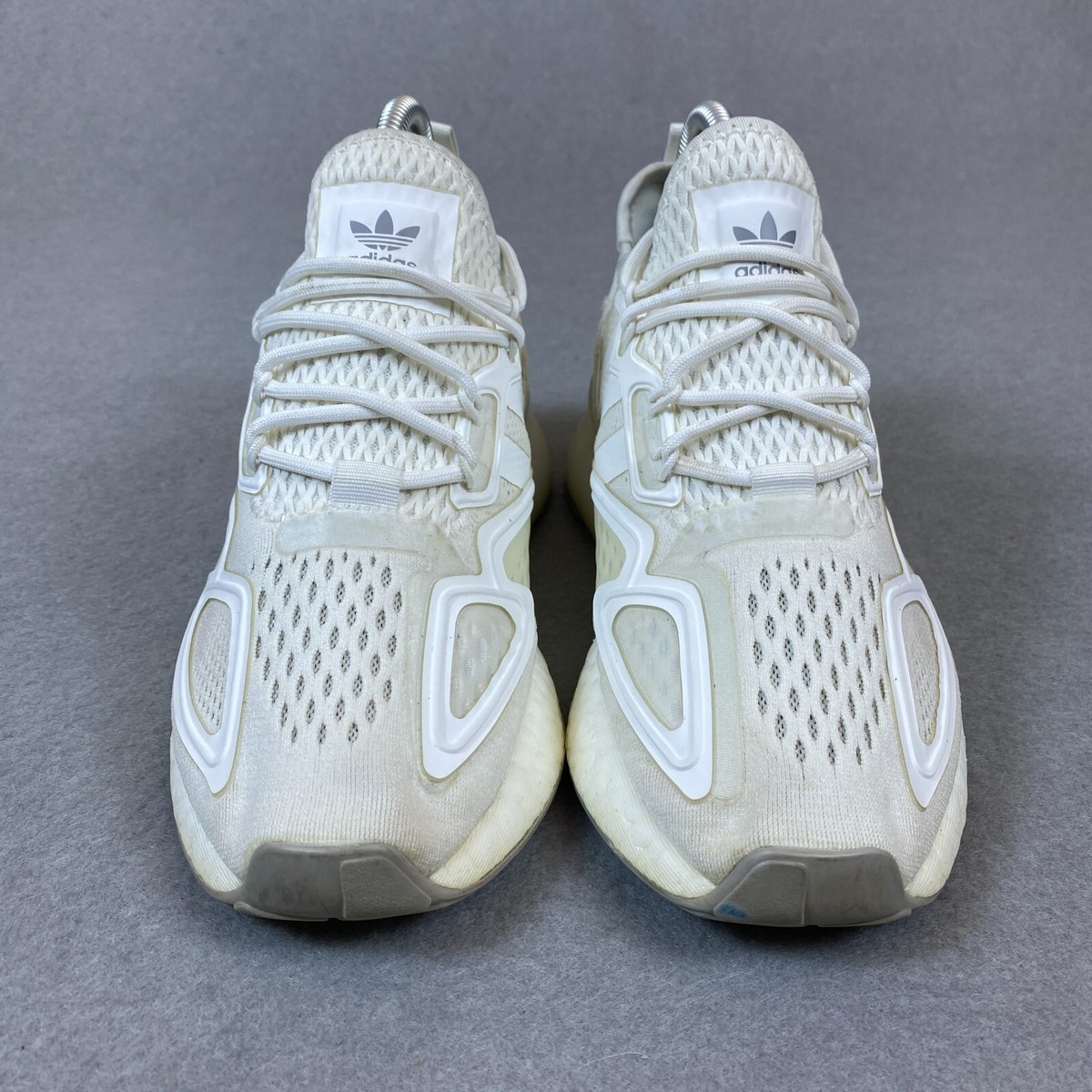 Size 5 (GS) - adidas ZX 2K Boost x Ninja Low Cloud White for sale