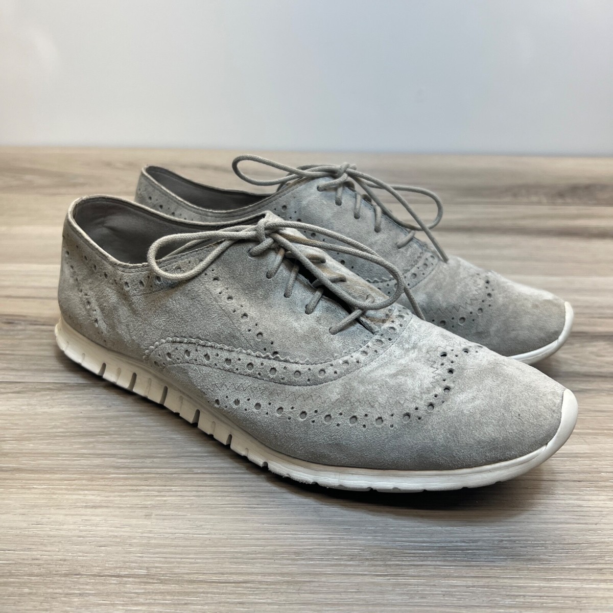 Cole Haan Suede Wingtip Oxfords Men main image 4