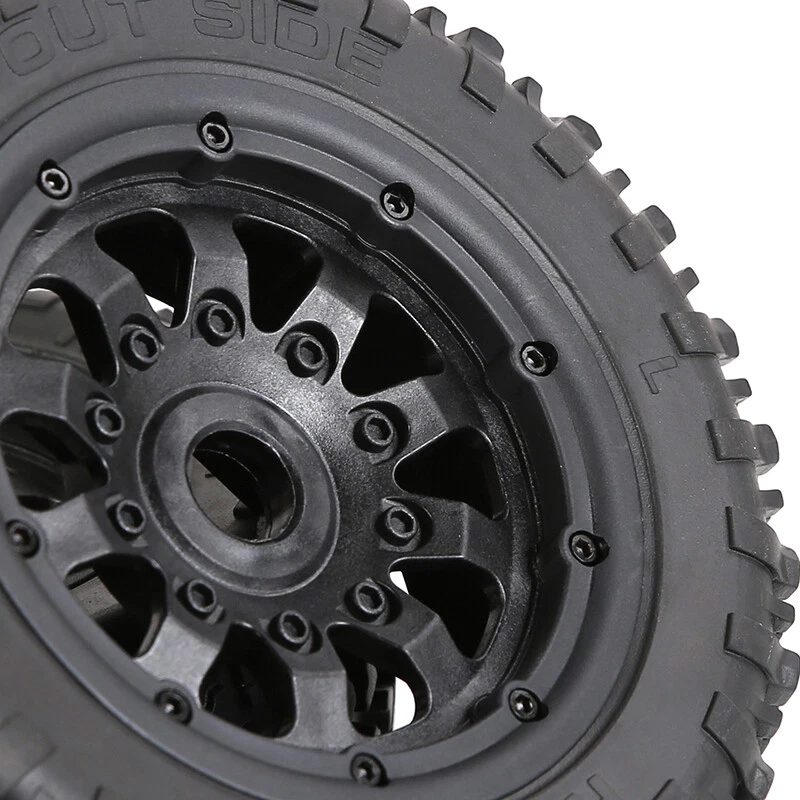 2PCS Wheel Studded Tyre for 1/5 Losi 5ive T 1.0 2.0 ROVAN ROFUN LT RC CAR - Image 2 of 4