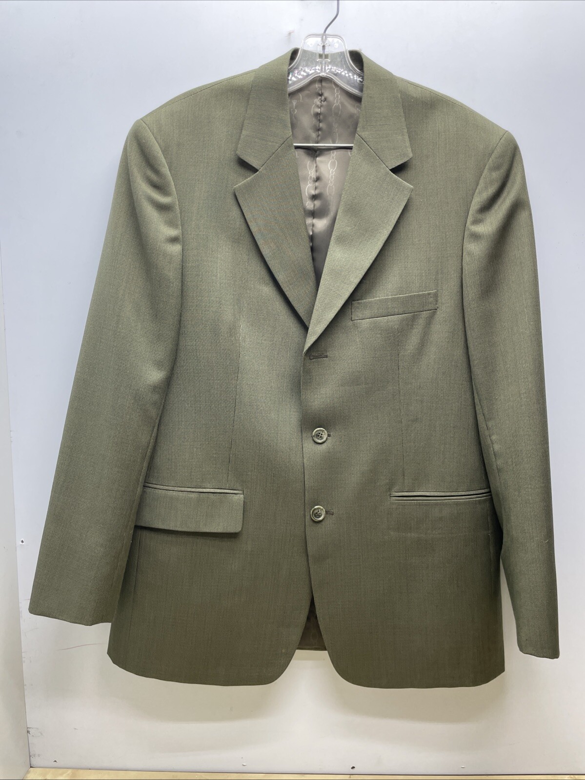yves saint laurent giacca uomo verde xl #541