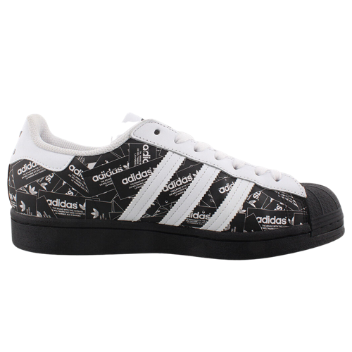 Adidas Super Star Rhinestones Black 3 Stripes Best Price Online €