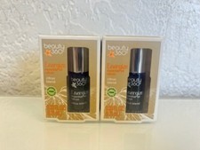 2x Beauty 360 Energizie Essential Oil Roll On citrus blend 0.33 fl oz/9.75ml