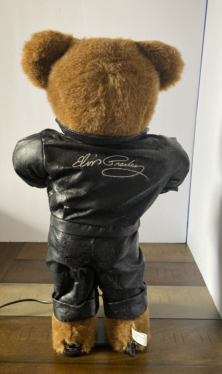 Vintage BLUE SKY BEARS Elvis Presley Animated Dancing Teddy