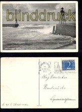 Niederlande sw-AK Scheveningen Haven 1951 (a0...