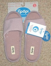 NWT Women's Floopi Lavender Slippers Indoor Outdoor Memory Foam Breathable