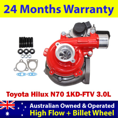 Turbo Pros GEN1 High Flow Billet Turbo For Toyota Hilux D4D N70 1KD-FTV 3.0L
