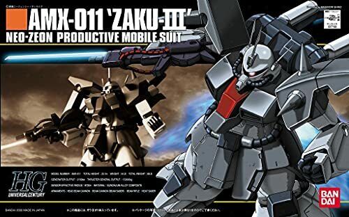 bandai HGUC 1/144 AMX-011 Zaku III (Mobile Suit Gundam ZZ)
