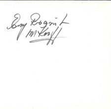 Ewy von Korff Rosqvist Autogramm signed 16x16 cm Albumblatt