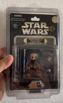 Disney Parks Star Tours Star Wars Minnie Mouse as Leia Boushh Disguise Series 4