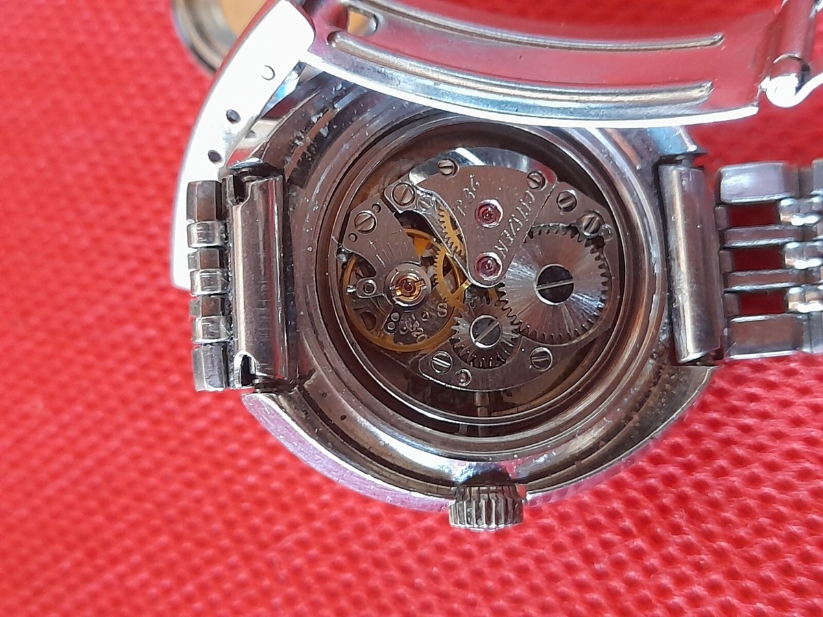 RARE VINTAGE CITIZEN UFO GN-3-S 25j DATE WIND-UP LADIES Watch