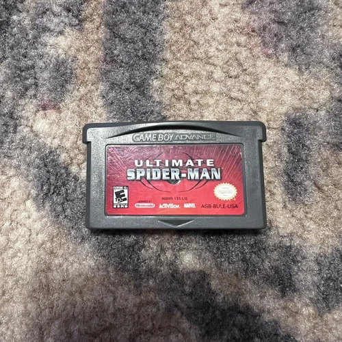 Ultimate Spider-Man Spiderman Nintendo Game Boy Advance Authentic Saves