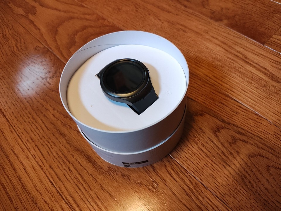 Samsung Galaxy Gear S2 SMR730A AT&T Dark Gray Rubber Band Watch