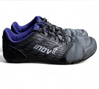 Inov-8 Bare-XF 210 Women s 8.5 Low Top Lace Up Mesh Sneakers Black/Gray/Purple