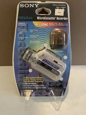 Sony Pressman MicroCassette Recorder M-100MC micro cassette new NOS in package