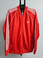 Adidas Originals Adicolor Classics SST Track Suit Set Red White 3-Stripes 2XL