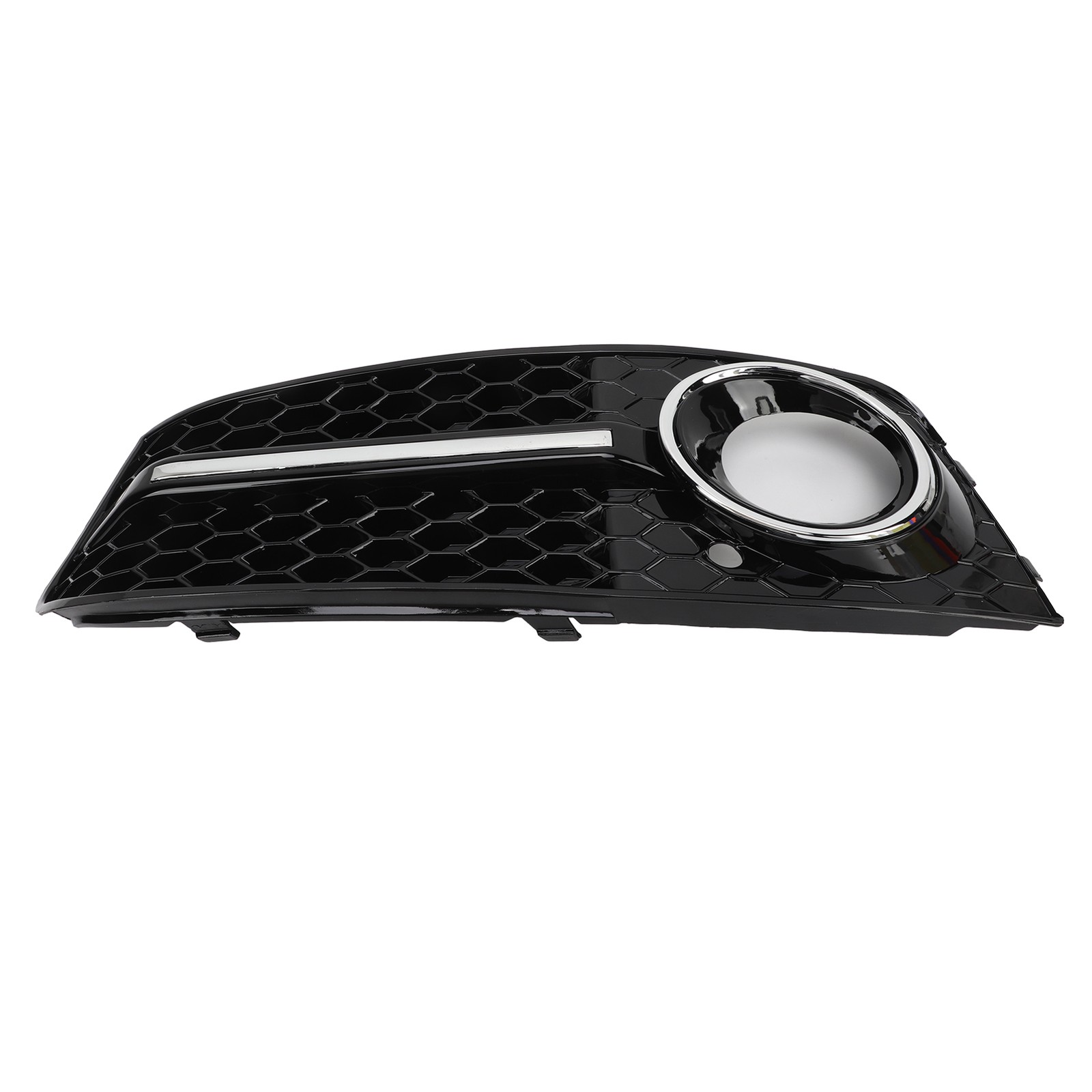 › Chrome Glossy Fog Light Cover Grills Front Grille Fit For A4/S4 B8 09‑12