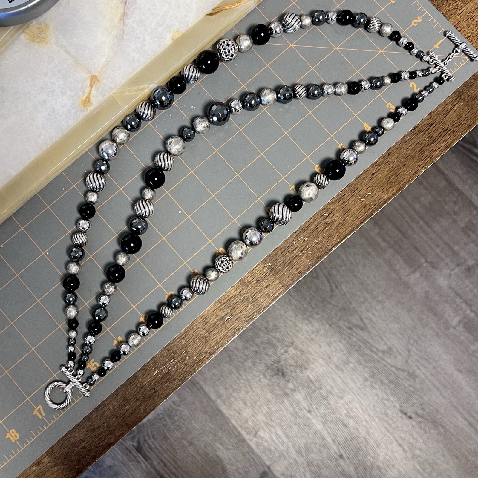 David Yurman Elements Statement 3 Stand Necklace … - image 9