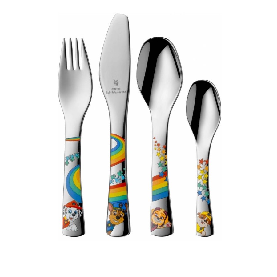 Couverts enfant Minions WMF 4 pièces en acier inoxydable Cromargan