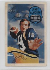 1970 Kellogg's 3-D Super Stars Lance Alworth #40 HOF 1n94