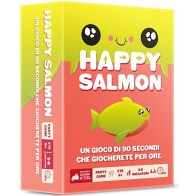 HAPPY SALMON Brettspiel PARTY GAME Italienische Ausgabe ASMODEE ITALIA 6+