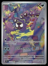 Gastly Holo 177/162 NM SV05: Temporal Forces Pokemon Card