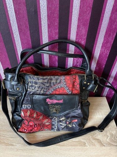 ❤️Desigual ✨Tolle Neue Handtasche Schultertasche ✨Mehrfarbig Hingucker ✨