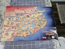 Nintendo NES Destiny Of An Emperor *Original Version With Manual And Map TESTED