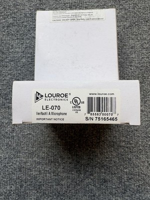 LOUROE LE-070 A Microphone (2 Available)
